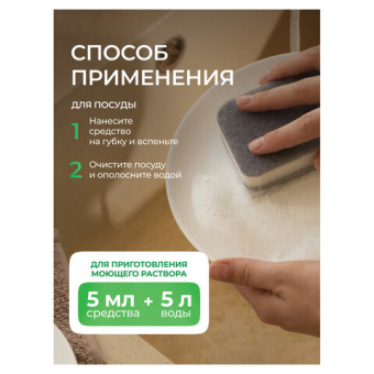 Концентрированное средство для мытья посуды и фруктов SYNERGETIC АЛОЭ флакон 1 л 4623721671470 103103 103103/8 от магазина РЭССИ