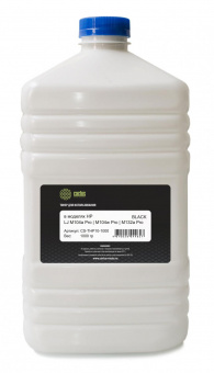 Тонер Cactus CS-THP10-1000 черный флакон 1000гр. для принтера HP LJ M104a Pro/M104w Pro/M132a Pro/M132fn Pro /M132fw Pro/ M132nw Pro от магазина РЭССИ