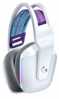 Наушники с микрофоном Logitech G733 белый мониторные Radio оголовье (981-000885) от магазина РЭССИ