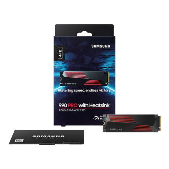 Накопитель SSD Samsung PCIe 4.0 x4 4TB MZ-V9P4T0CW 990 Pro M.2 2280 от магазина РЭССИ