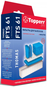 Набор фильтров Topperr FTS 61 1109 (6фильт.) от магазина РЭССИ