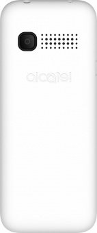 Мобильный телефон Alcatel 1068D белый моноблок 2Sim 1.8" 128x160 Nucleus 0.08Mpix GSM900/1800 GSM1900 MP3 FM microSD max32Gb от магазина РЭССИ