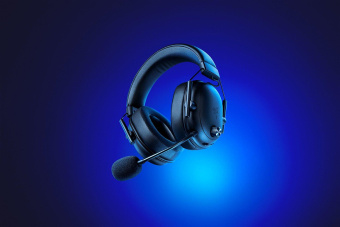 Наушники с микрофоном Razer Blackshark V2 HyperSpeed черный мониторные BT оголовье (RZ04-04960100-R3M1) от магазина РЭССИ