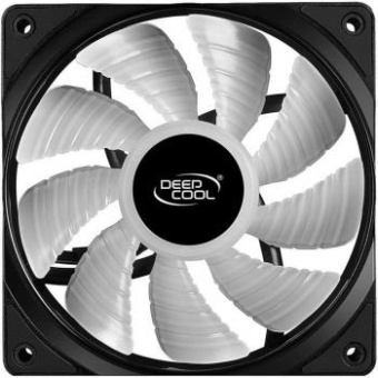 Вентилятор Deepcool RF 120 120x120mm 4-pin 18-27dB 164gr LED Ret от магазина РЭССИ
