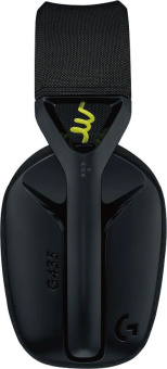 Наушники с микрофоном Logitech G435 черный/желтый мониторные BT/Radio оголовье (981-001053) от магазина РЭССИ