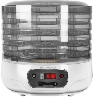 Сушка для фруктов и овощей Redmond RFD-0158 5под. 250Вт белый от магазина РЭССИ
