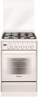Плита Газовая Gefest ПГЭ 5302-04 0267 кремовый (стеклянная крышка) реш.чугун от магазина РЭССИ