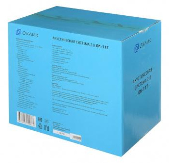 Колонки Оклик OK-117 BT 2.0 черный 80Вт BT от магазина РЭССИ