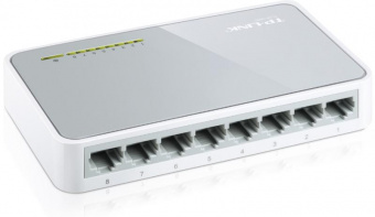 Коммутатор TP-Link TL-SF1008D 8x100Mb неуправляемый от магазина РЭССИ