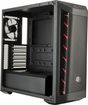 Корпус Cooler Master MasterBox MB511 Mesh RED черный без БП ATX 4x120mm 3x140mm 2xUSB3.0 audio bott PSU от магазина РЭССИ