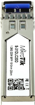 Модуль MikroTik S-31DLC20D Single Mode Dual LC 20km OEM от магазина РЭССИ