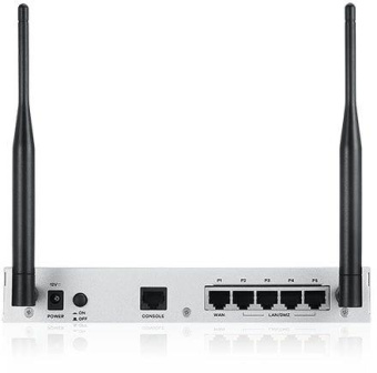 Межсетевой экран Zyxel USG Flex 100AX (USGFLEX100AX-EUCI01F) AX1800 10/100/1000BASE-TX серебристый от магазина РЭССИ