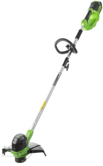Триммер электрический Greenworks G40LT аккум. разбор.штан. реж.эл.:леска от магазина РЭССИ