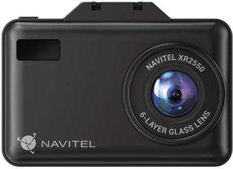 Видеорегистратор с радар-детектором Navitel XR2550 GPS черный от магазина РЭССИ
