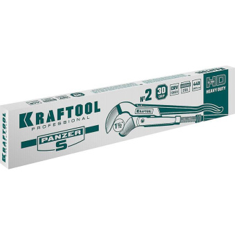 Трубный ключ KRAFTOOL Panzer-S №2 изогнутые губки 2733-15_z02 от магазина РЭССИ