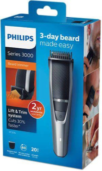 Триммер Philips BT3216/14 серебристый/черный (насадок в компл:1шт) от магазина РЭССИ