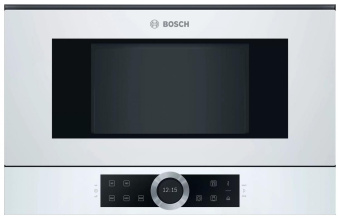Микроволновая печь Bosch BFL634GW1 21л. 900Вт белый (встраиваемая) от магазина РЭССИ
