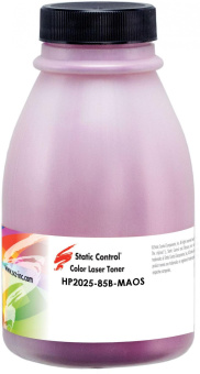 Тонер Static Control HP2025-85B-MAOS пурпурный флакон 85гр. для принтера HP CLJ 2025 от магазина РЭССИ