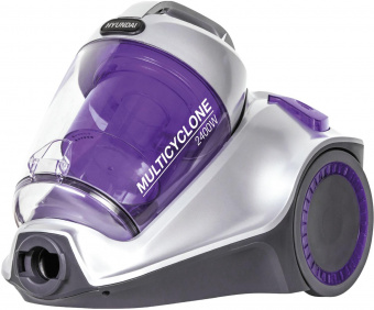 Пылесос Hyundai HYV-C4580 2400Вт белый/сиреневый от магазина РЭССИ