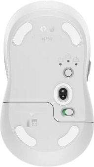 Мышь Logitech M750 белый оптическая (4000dpi) беспроводная BT/Radio USB (5but) от магазина РЭССИ