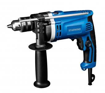 Дрель ударная Starwind DIP-710 710Вт ключевой реверс (кейс в комплекте) (DZJ16) от магазина РЭССИ
