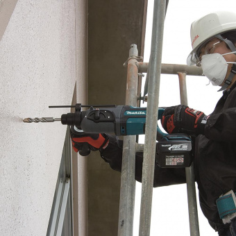 Перфоратор Makita DHR241RFE патрон:SDS-plus уд.:1.9Дж аккум. (кейс в комплекте) от магазина РЭССИ