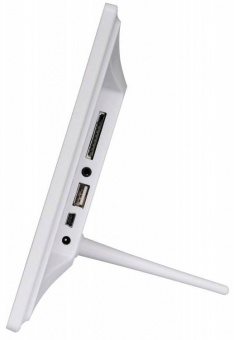 Фоторамка Digma 9" PF-932 IPS 1024x600 белый пластик ПДУ Видео от магазина РЭССИ