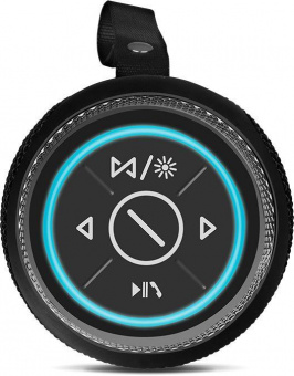 Колонка порт. Sven АС PS-280 черный 12W 2.0 BT 10м 2400mAh (SV-020521) от магазина РЭССИ