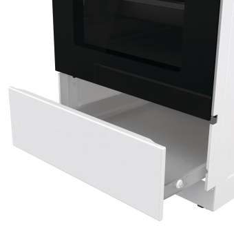Плита Комбинированная Gorenje GK5A21WH белый/черный (стеклянная крышка) реш.сталь от магазина РЭССИ