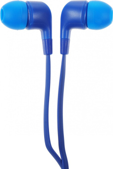 Гарнитура внутриканальные Philips TAE1105BL/00 1.2м синий проводные в ушной раковине от магазина РЭССИ