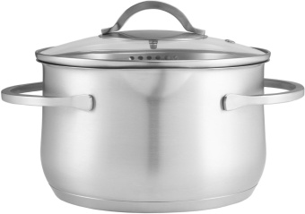 Кастрюля Polaris Solid-20C 3.5л. d=20см (с крышкой) серебристый (15132) от магазина РЭССИ