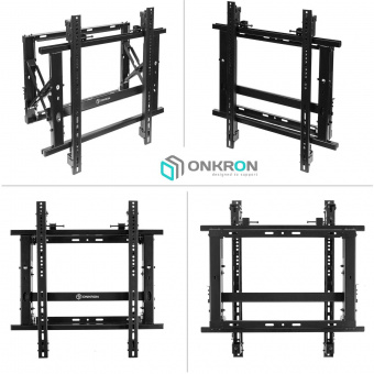 Кронштейн для телевизора Onkron PRO7G черный 32"-70" макс.50кг настенный наклонно-выдвижной от магазина РЭССИ