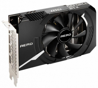 Видеокарта MSI PCI-E 4.0 RTX 3060 Ti AERO ITX 8G OC LHR NVIDIA GeForce RTX 3060Ti 8192Mb 256 GDDR6 1695/14000 HDMIx1 DPx3 HDCP Ret от магазина РЭССИ