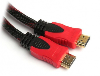 Кабель соединительный аудио-видео HDMI (m)/HDMI (m) 3м. Позолоченные контакты черный (1497547) от магазина РЭССИ
