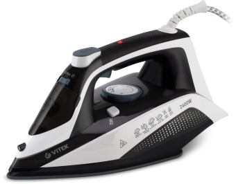 Утюг Vitek VT-8313 2400Вт белый/черный от магазина РЭССИ