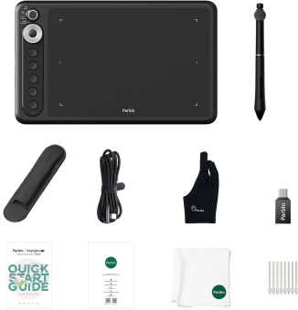 Графический планшет Parblo Intangbo X7 USB Type-C черный от магазина РЭССИ