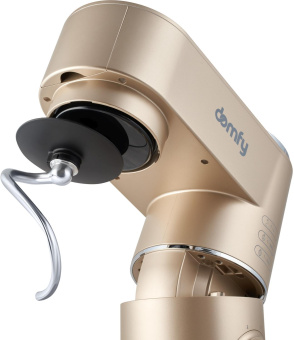Миксер планетарный Domfy DSC-KM301 1200Вт золотистый от магазина РЭССИ