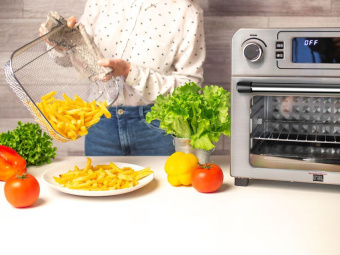 Мини-печь GFGril GFAO-700 23л. 1700Вт серебристый от магазина РЭССИ