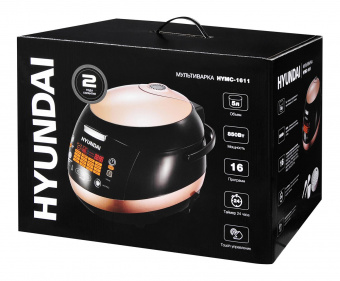 Мультиварка Hyundai HYMC-1611 5л 850Вт коричневый/черный от магазина РЭССИ