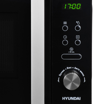 Микроволновая Печь Hyundai HYM-D3001 20л. 700Вт черный/хром от магазина РЭССИ
