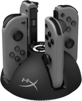 Зарядная станция HyperX ChargePlay Quad Joy-con черный для: Nintendo Switch (HX-CPQD-U) от магазина РЭССИ