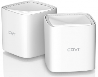 Бесшовный Mesh роутер D-Link COVR-1102 AC1200 10/100/1000BASE-TX белый от магазина РЭССИ