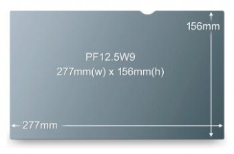 Экран защиты информации для ноутбука 3M PF125W9B (7100210597) 12.5" черный от магазина РЭССИ