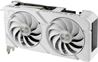 Видеокарта Asus PCI-E 4.0 DUAL-RTX4070S-O12G-EVO-WHITE NVIDIA GeForce RTX 4070 Super 12Gb 192bit GDDR6X 2520/21000 HDMIx1 DPx3 HDCP Ret от магазина РЭССИ