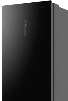 Холодильник Weissgauff WRK 2000 Total NoFrost Inverter Black Glass 2-хкамерн. черный инвертер от магазина РЭССИ