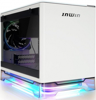 Корпус Inwin CF08A (A1PLUS) белый 650W miniITX 4x120mm 2xUSB3.0 audio от магазина РЭССИ