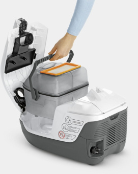 Пылесос Karcher DS 6 Premium Plus 650Вт белый/черный от магазина РЭССИ