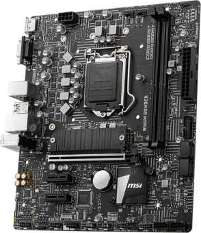 Материнская плата MSI B560M BOMBER Soc-1200 Intel B560 2xDDR4 mATX AC`97 8ch(7.1) 2.5Gg+VGA+HDMI White Box от магазина РЭССИ