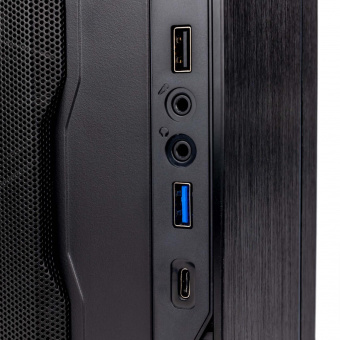 Корпус Hiper Vi7B черный 180W miniITX 1x92mm 2xUSB2.0 1xUSB3.0 audio bott PSU от магазина РЭССИ