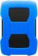 Жесткий диск A-Data USB 3.0 1Tb AHD330-1TU31-CBL HD330 DashDrive Durable 2.5" синий от магазина РЭССИ